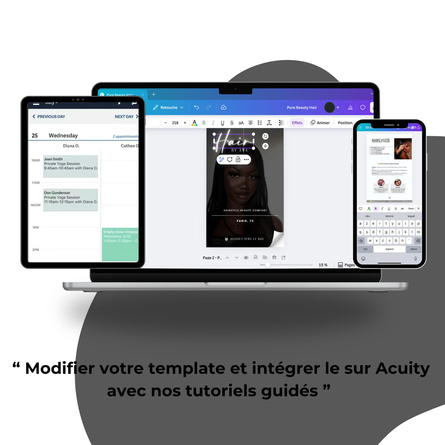 Template Acuity - Dark Beaty Nails
