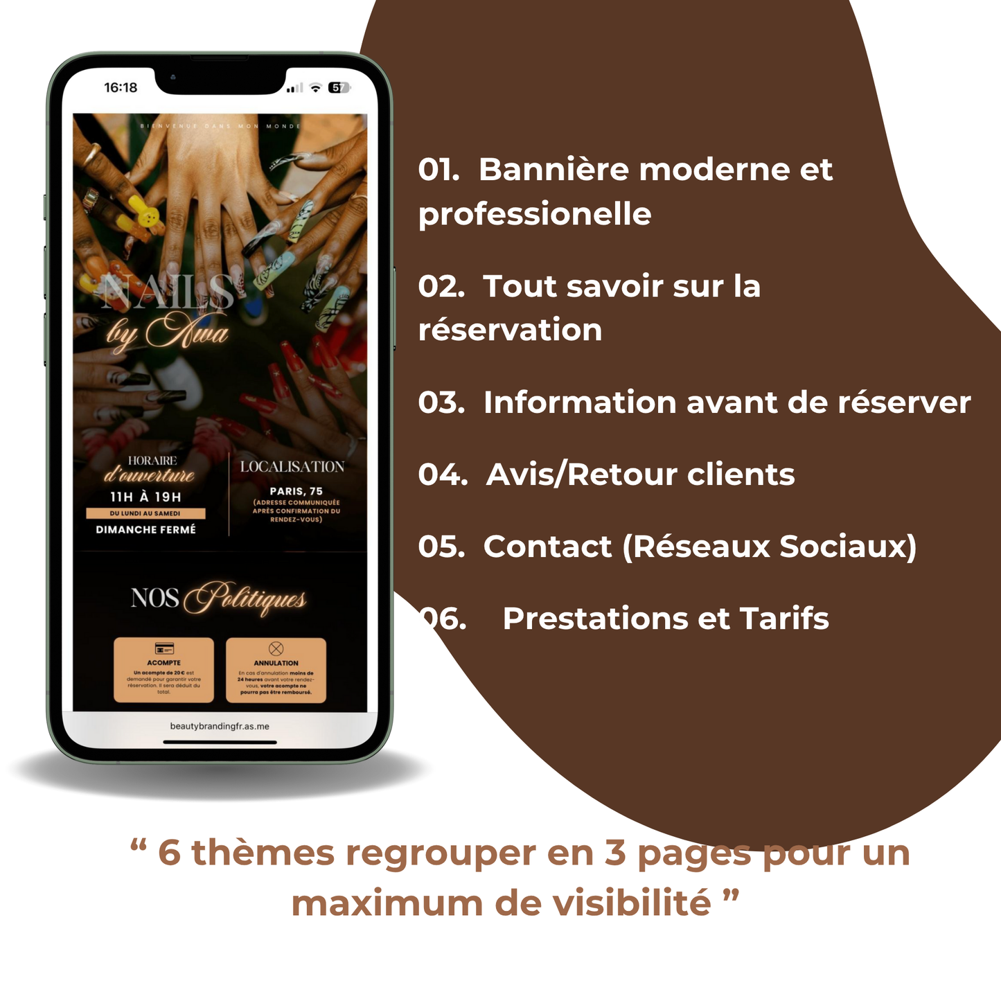 Template Acuity - Classy Beauty Nails