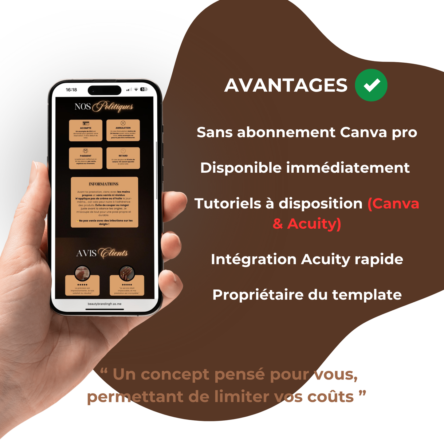 Template Acuity - Classy Beauty Nails