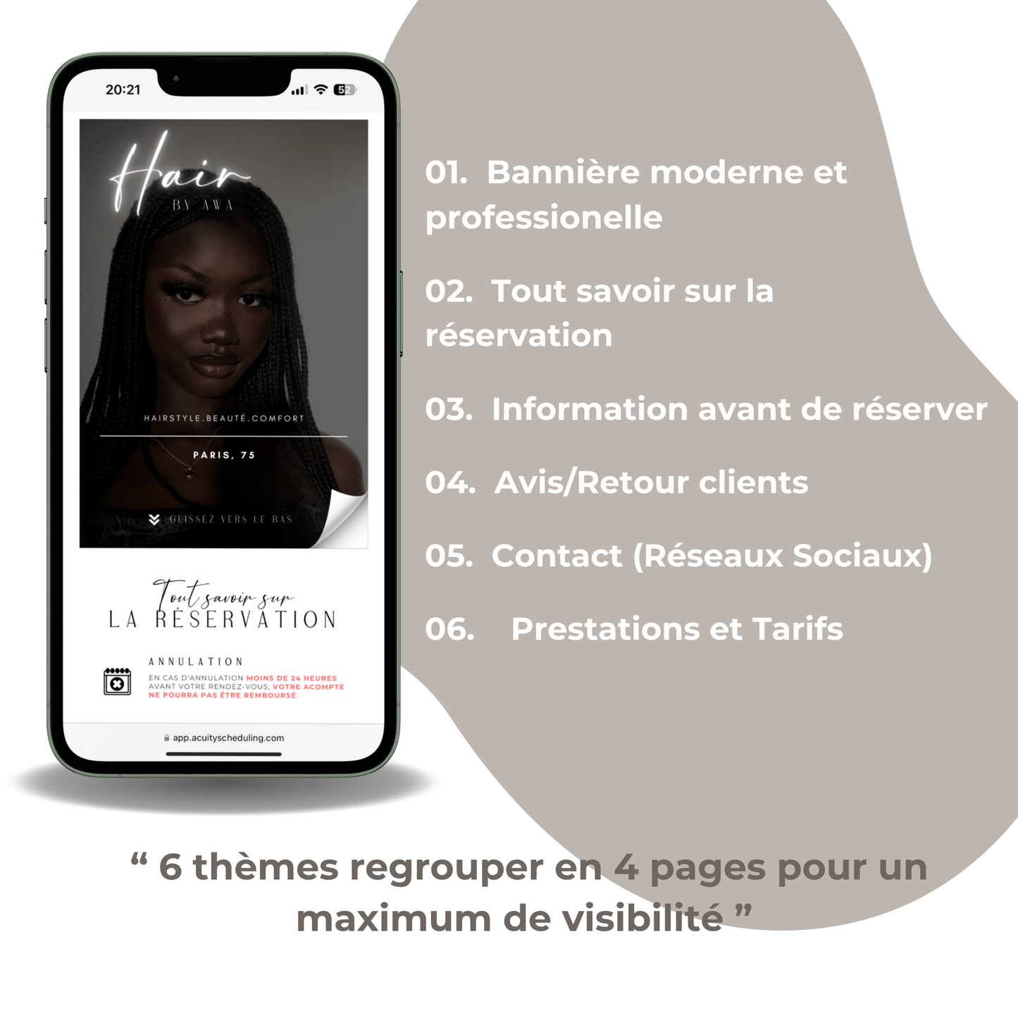 Template Acuity - Pure Beauty Hair