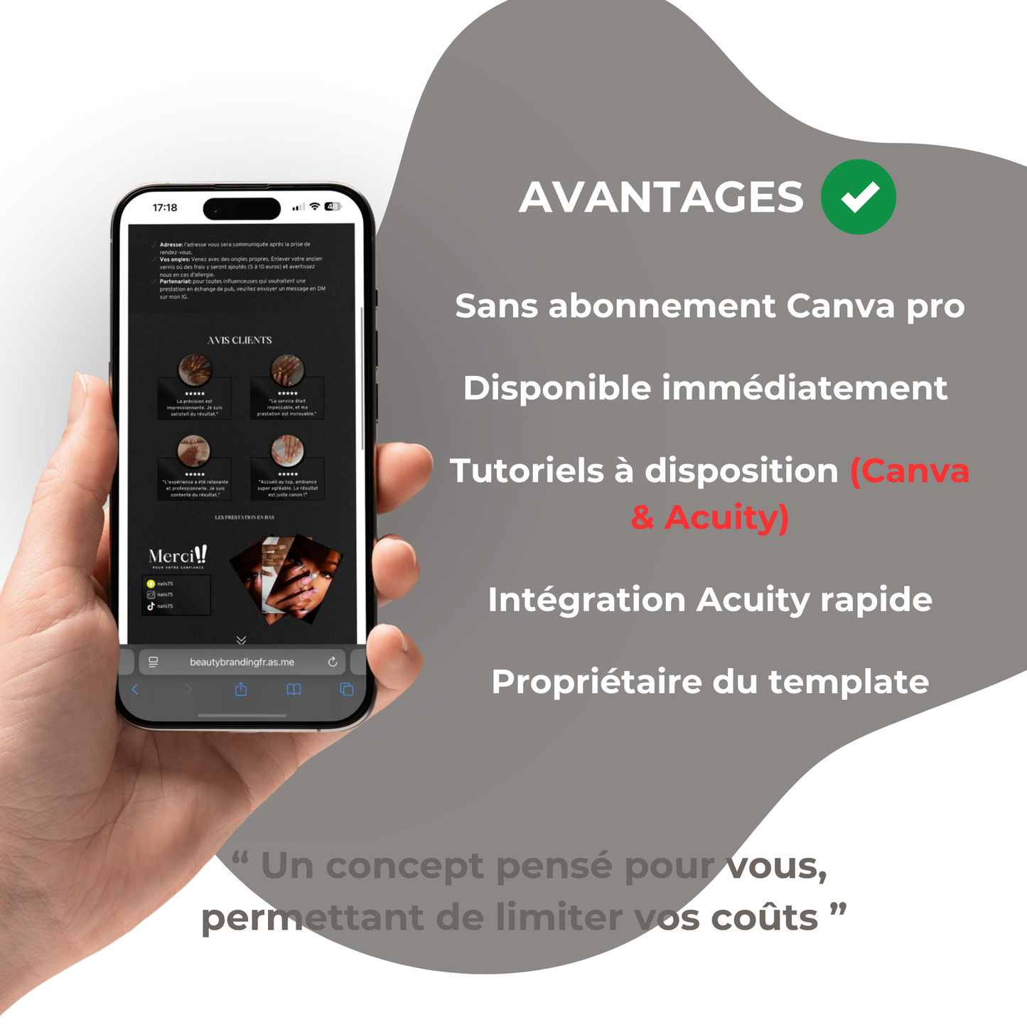 Template Acuity - Simple Beauty Nails