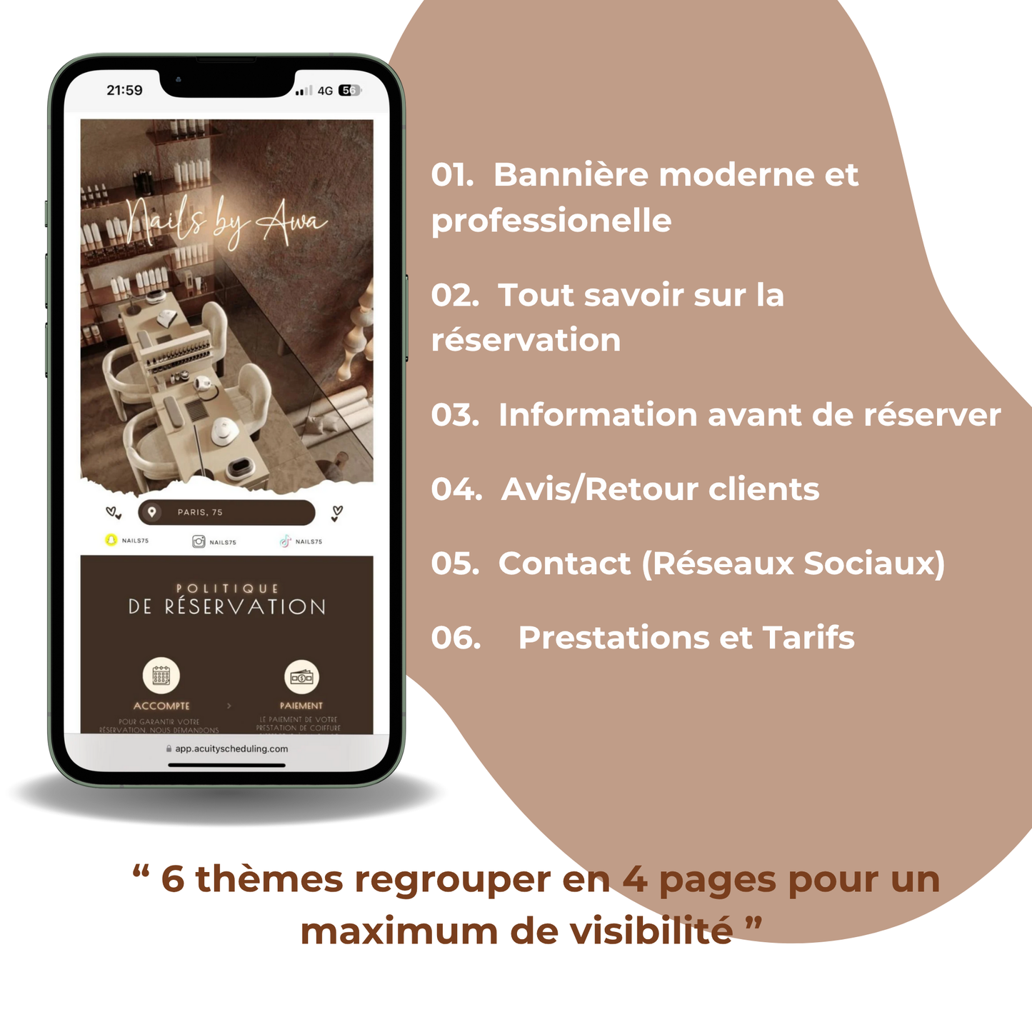 Template Acuity - Bown Beauty Nails